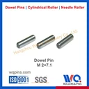 Pasadores del cilindro Asme B18.8.2