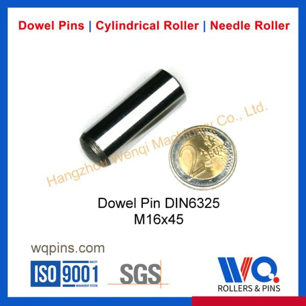 Pasadores cilíndricos de 16 mm